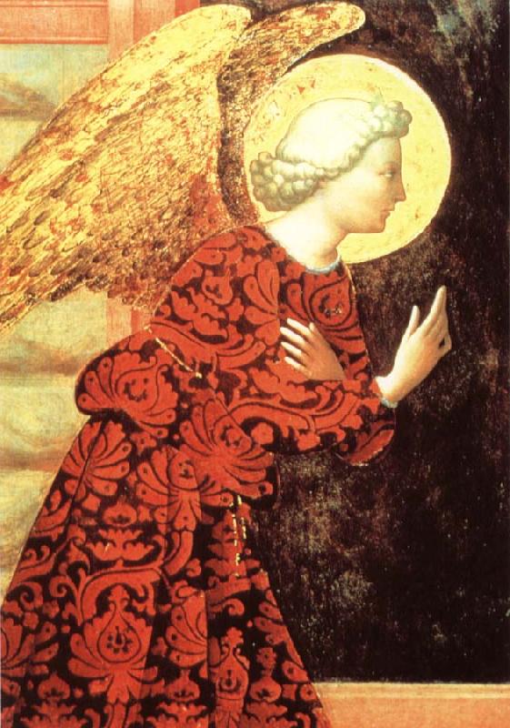 MASOLINO da Panicale Archangel Gabriel oil painting image